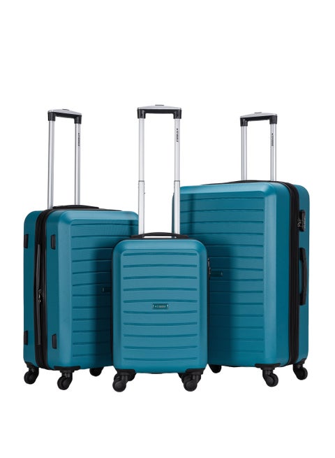 Suitcase Set of 3 PCS ABS Hardside Travel Luggage Bag